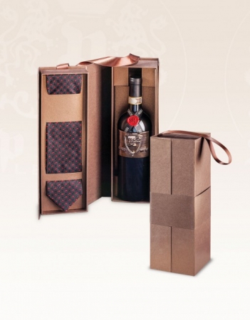 PL877 kutija za vino sa kravatom